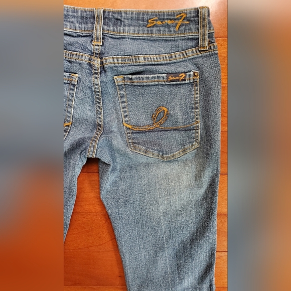 Seven7 Super Low Stretch Jeans Size 28 - Picture 7 of 8